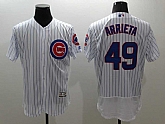 Chicago Cubs #49 Jake Arrieta White 2016 Flexbase Collection Stitched Jersey,baseball caps,new era cap wholesale,wholesale hats